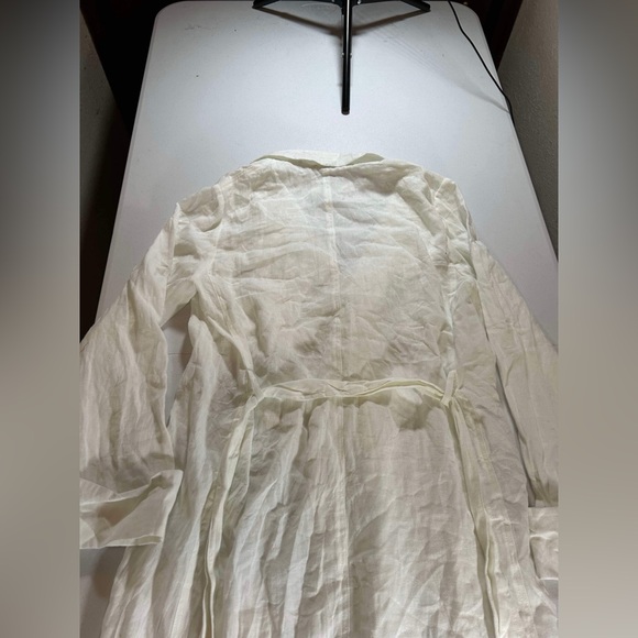 Ralph Lauren Purple Label Cream Trench Coat - Picture 11 of 12